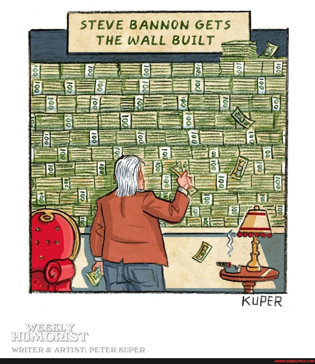 STEVE BANNON GETS THE WALL BUILT