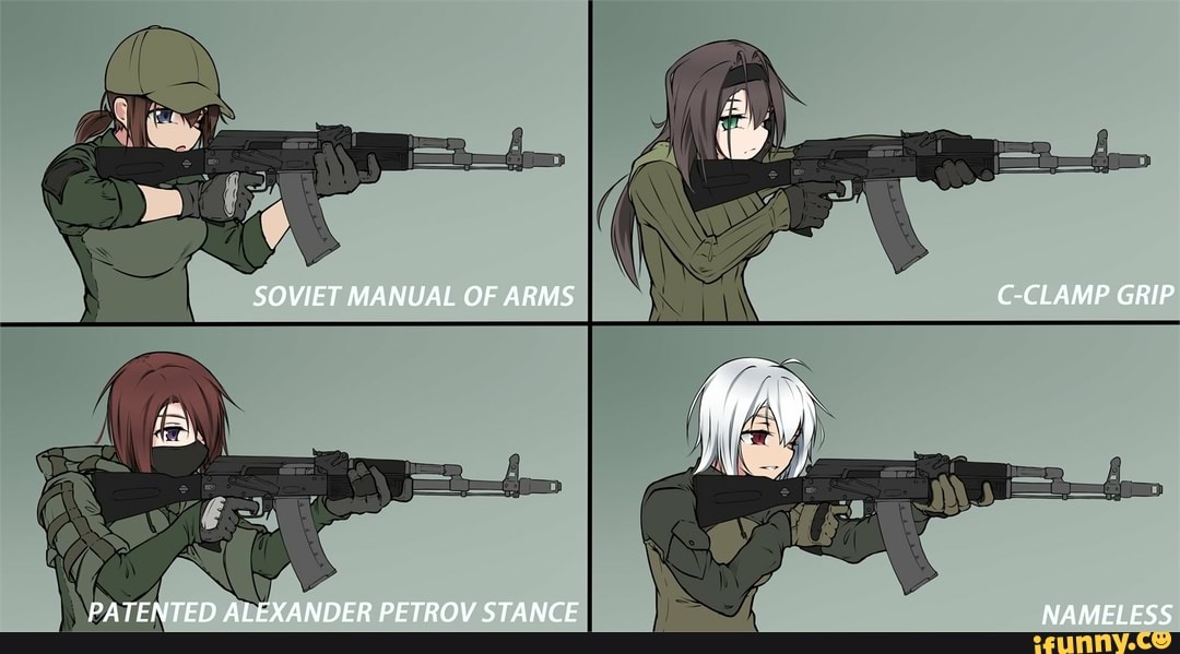 Alexander petrov deals stance rifle