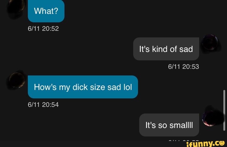 Why Is My Dick So Small