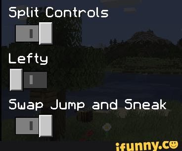 Split Controls moll
Lefty
Swap Jump and Sneak