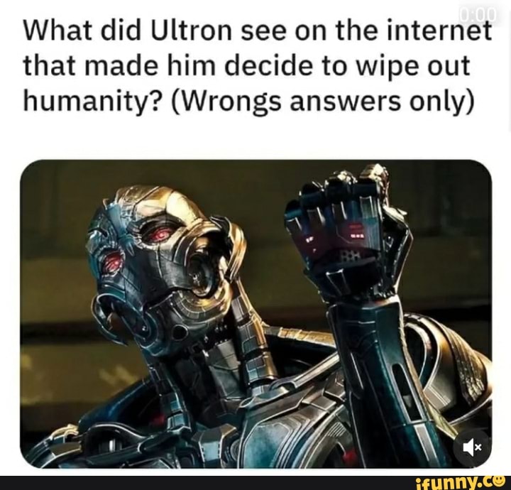 What Did Ultron See On The Internet That Made Him Decide To Wipe Out ...