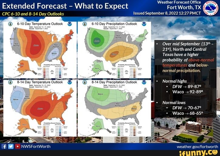 Weather Forecast Office Extended Forecast What to Expect Fort Worth