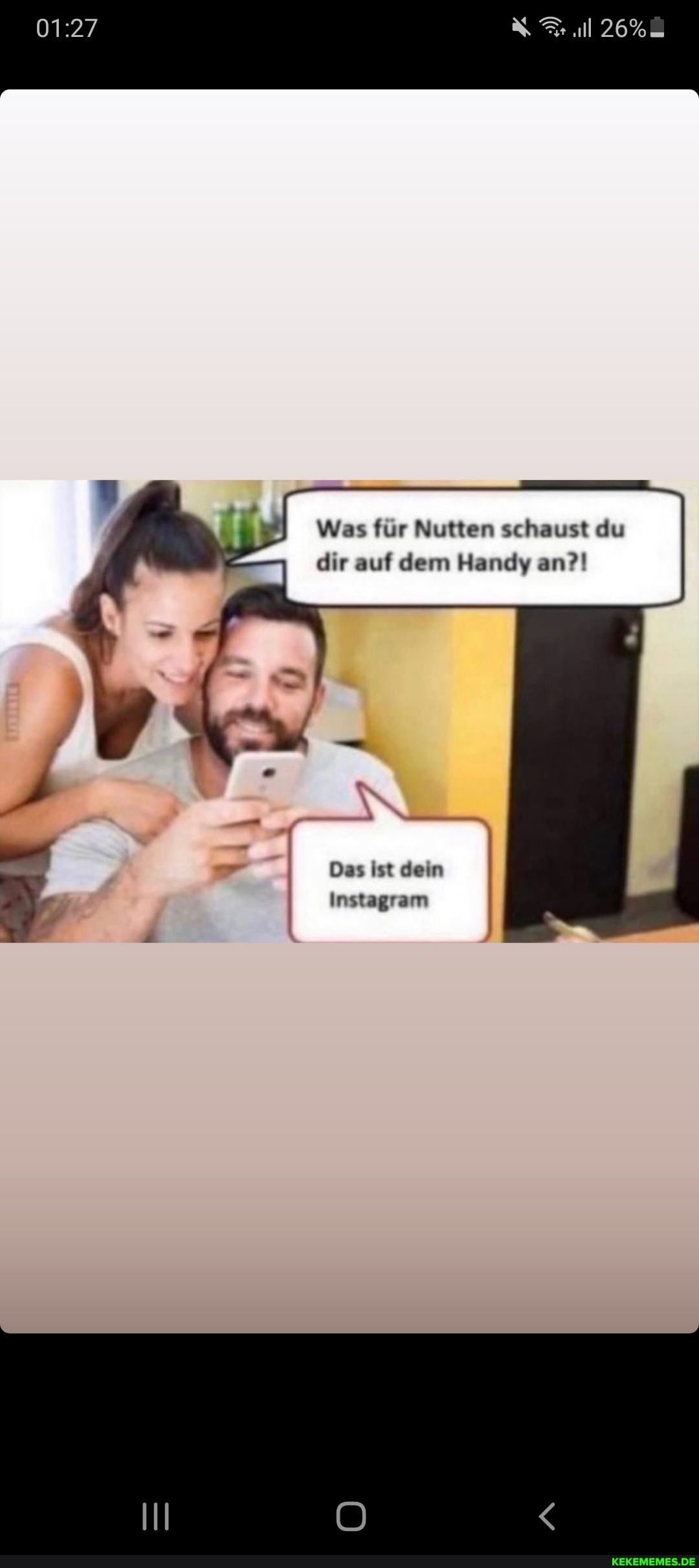 26%
Was für Nutten schaust du dir auf dem Handy an?!
Das ist dein
Instagram