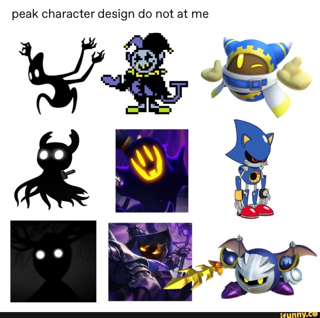 Peak character design do not at me iFunny