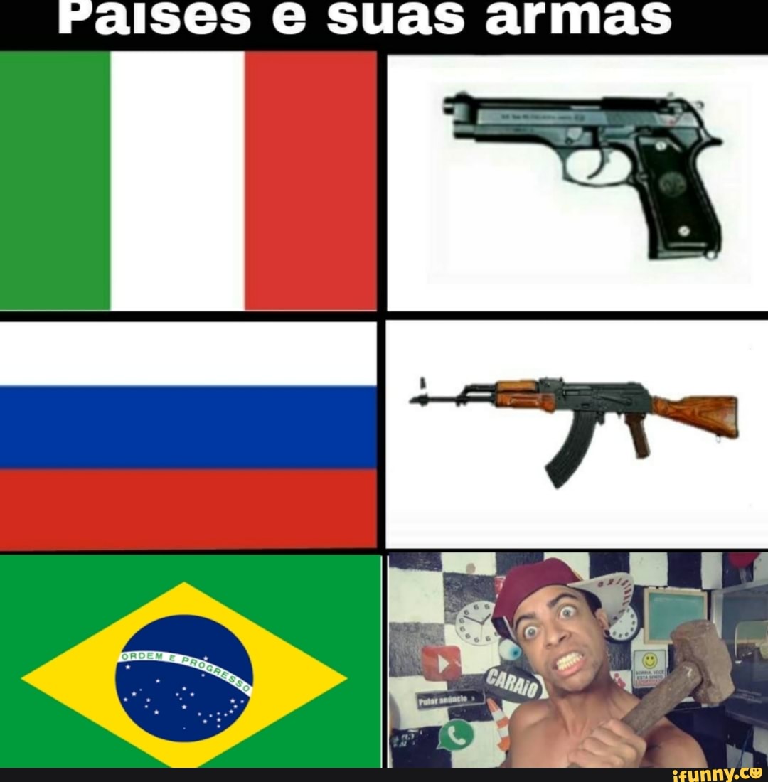 raises € suas armas