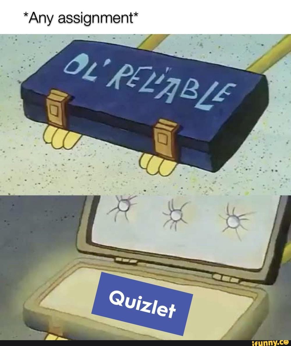 *Any assignment*