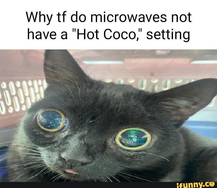 Why tf do microwaves not have "Hot Coco,' setting iFunny