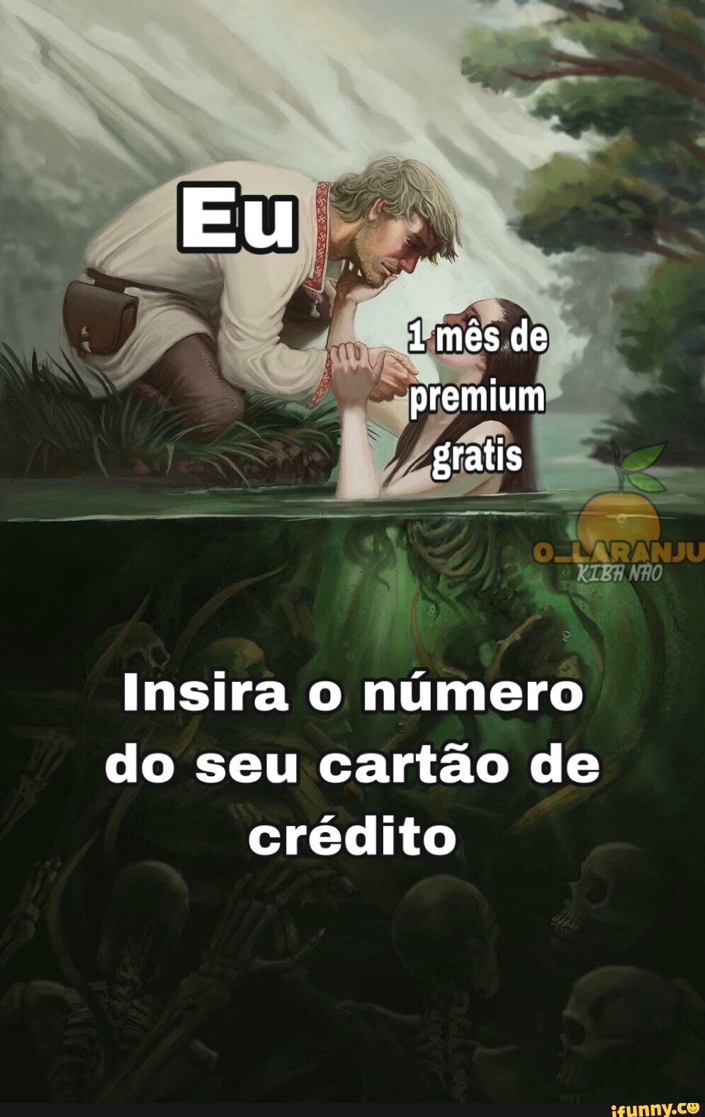 Insira o número
do seu cartão de
crédito