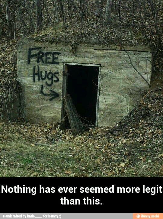 Nothing has ever seemed more legit
than this. - Nothing has ever seemed more legit than this.