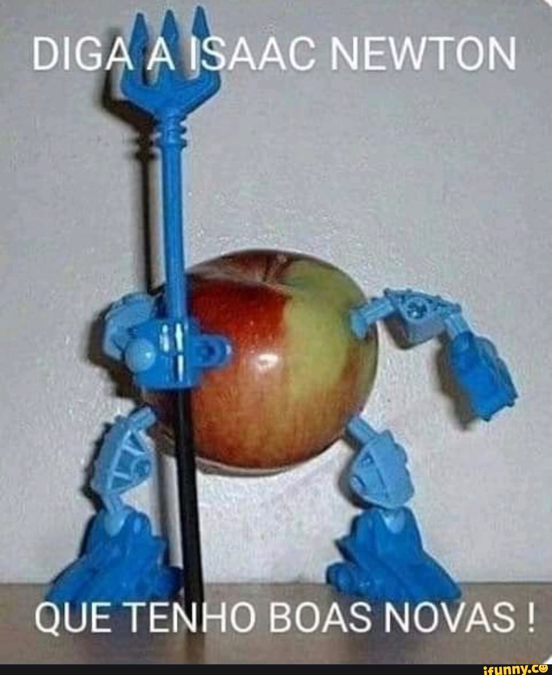 ISAAU NEWTON
QUE TENHO BOAS NOVAS
