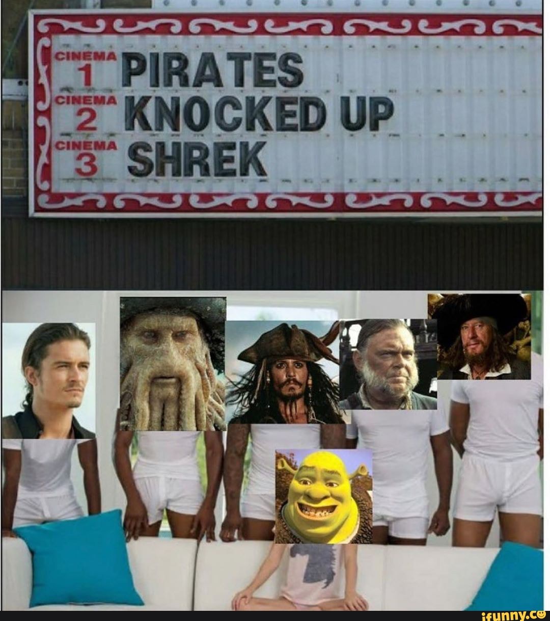 "PIRATES KNOCKED UP