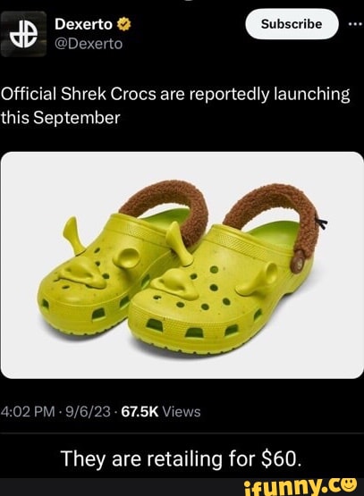 Shrek Crocs (@Shrek__Crocs) / X