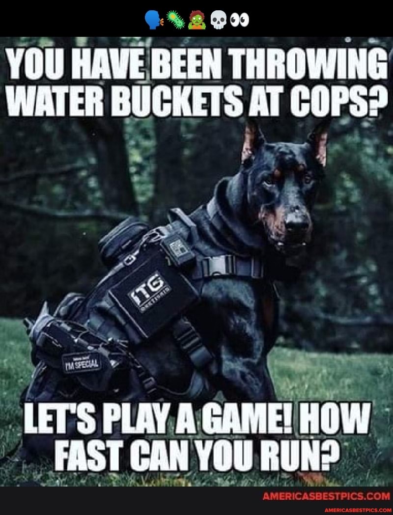 YOU HAVE BEEN THROWING WATER BUCKETS AT COPS2 LET'S PLAY GAME! ROW FAST
