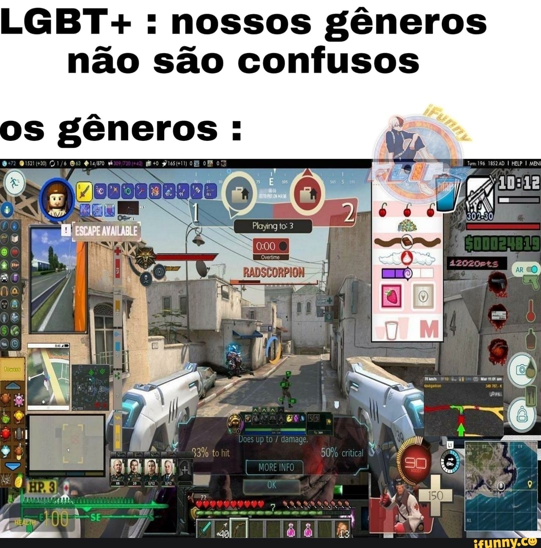 LGBT+ : nossos gêneros não são confusos
DS gêneros :