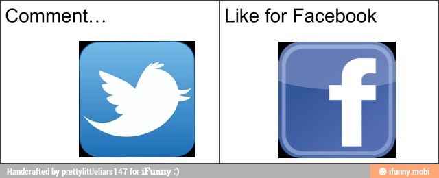 Comment... Like for Facebook