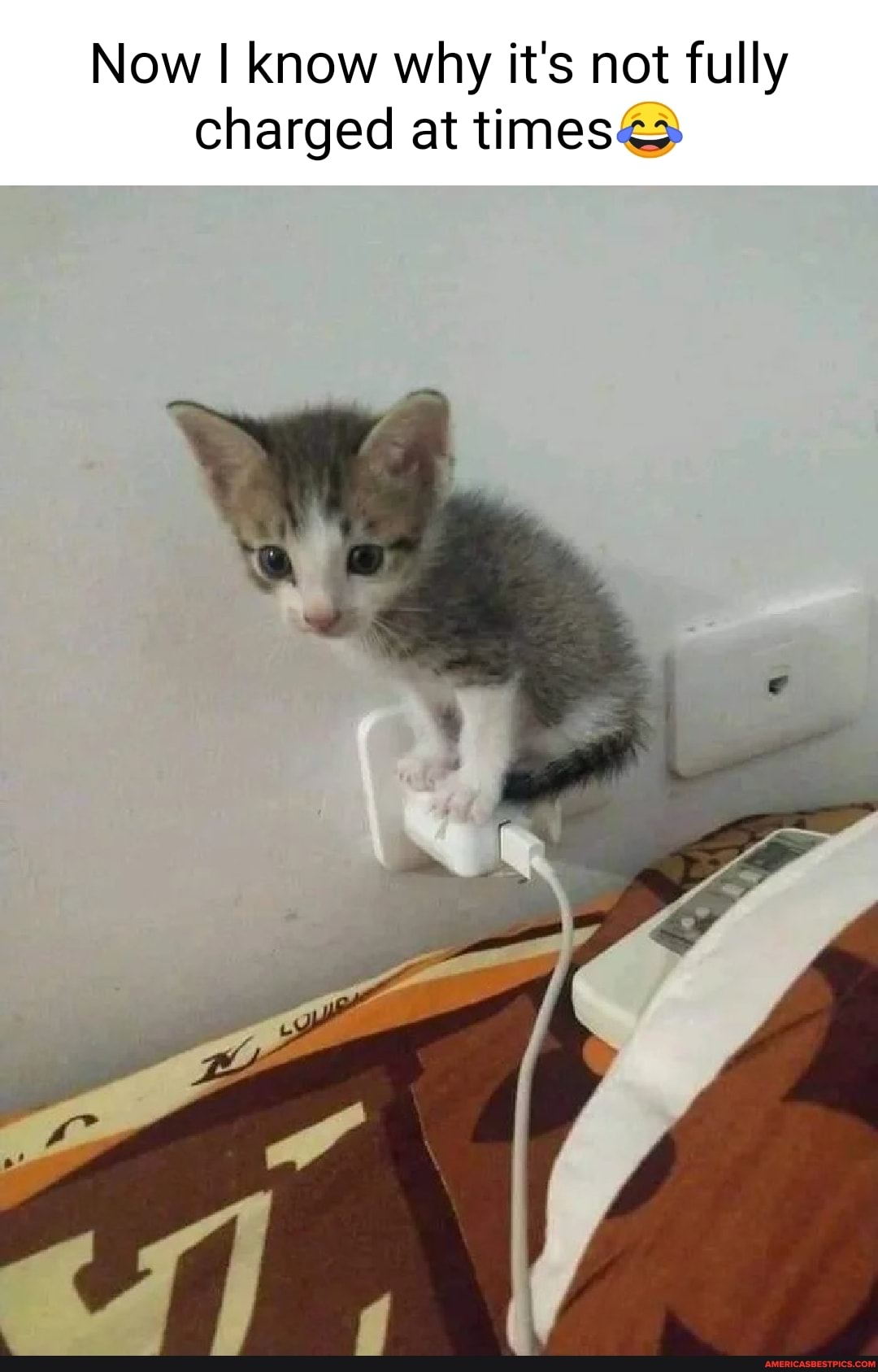 Now I know why it's not fully charged at times<>
le