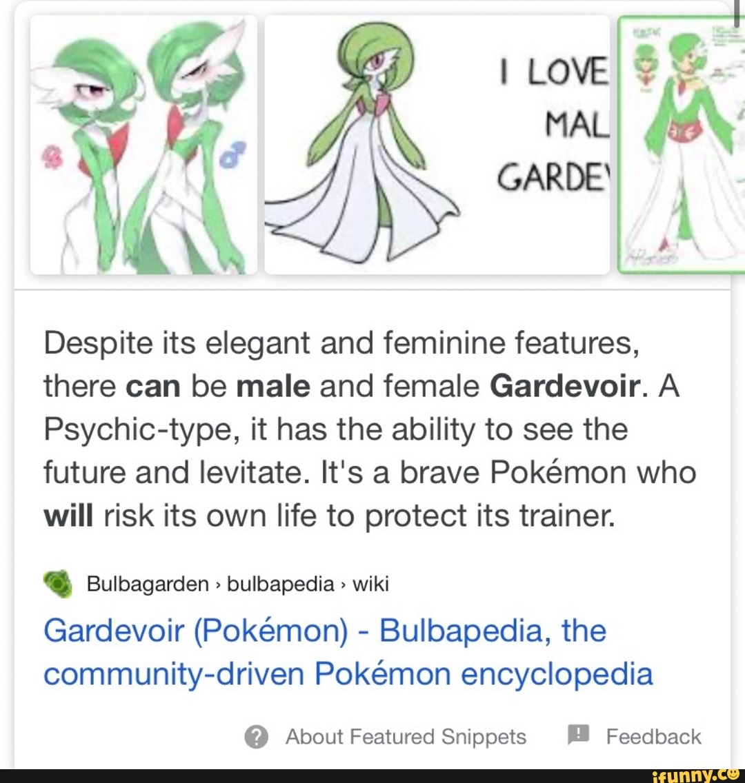 Gardevoir (Pokémon) - Bulbapedia, the community-driven Pokémon