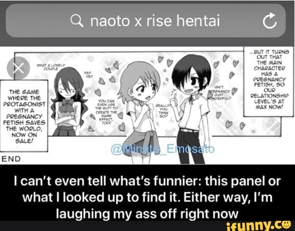 Q naoto x rise hentai C Ican’t even tell what's funnier: this panel or...