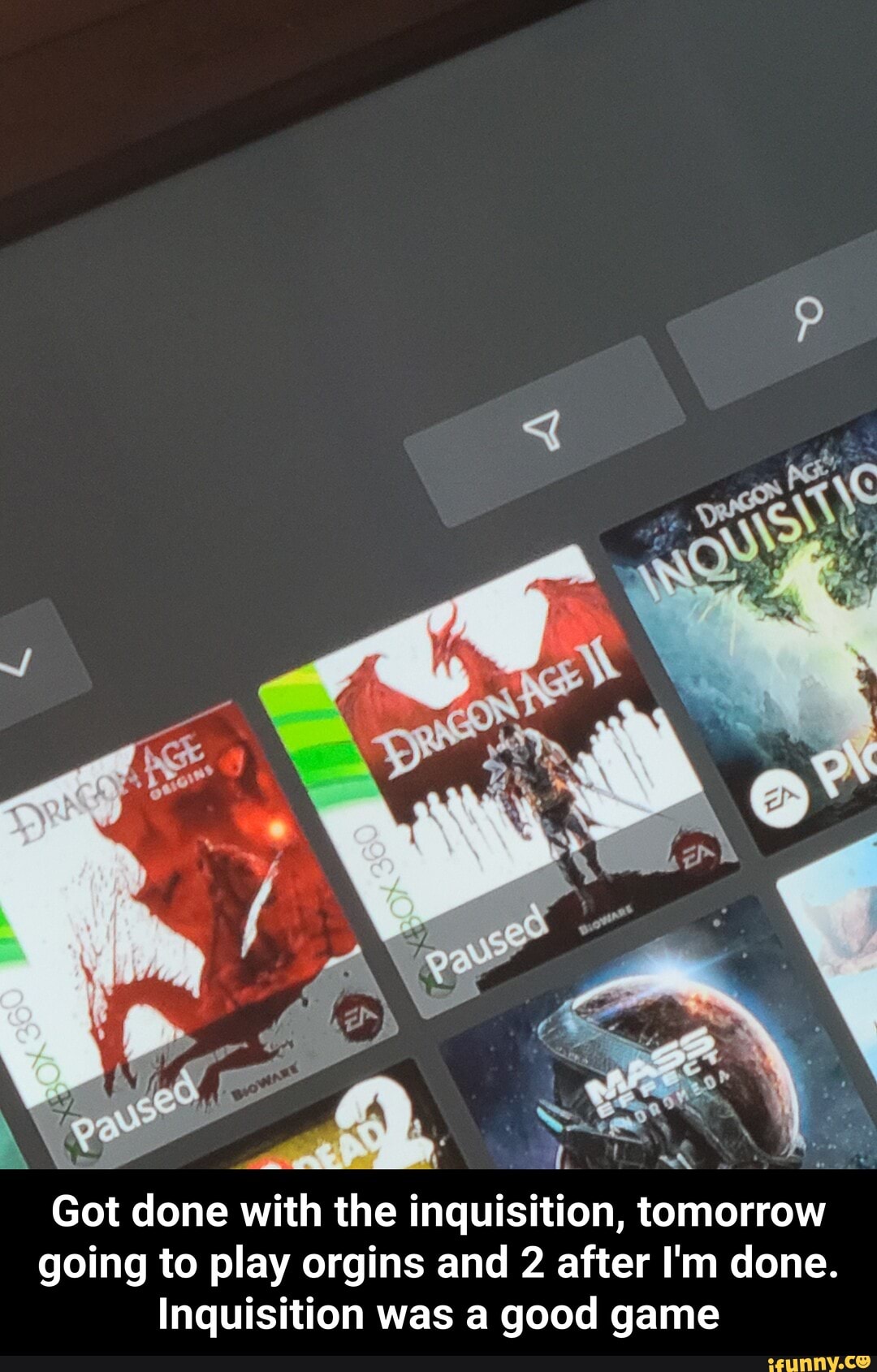 Got done with the inquisition, tomorrow
going to play orgins and 2 after I'm done.
Inquisition was a good game - Got done with the inquisition, tomorrow going to play orgins and 2 after I'm done. Inquisition was a good game