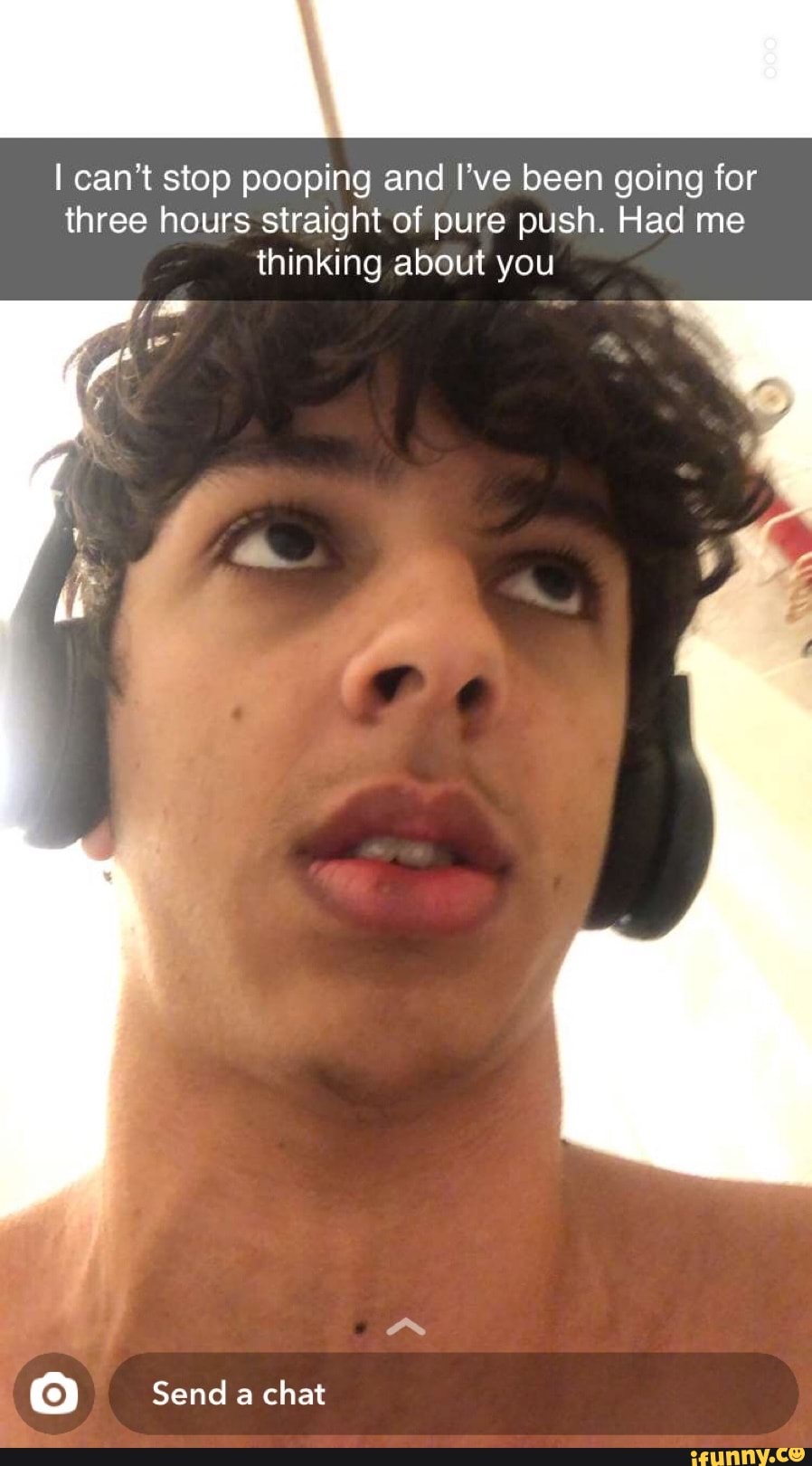 I can't stop pooping and I've been going for three hours straight of