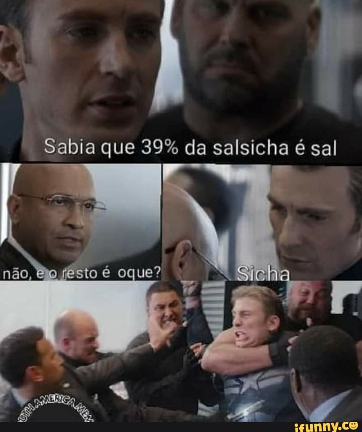 Sabia que 39% da salsicha é sal é oque?