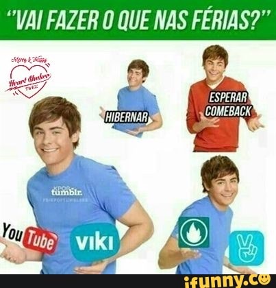 "VAI FAZER O QUE NAS FÉRIAS?"