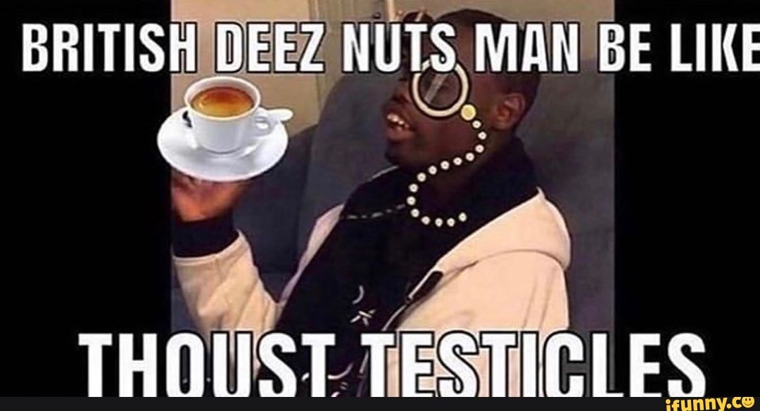 NUTS, MAN'BE LIKE