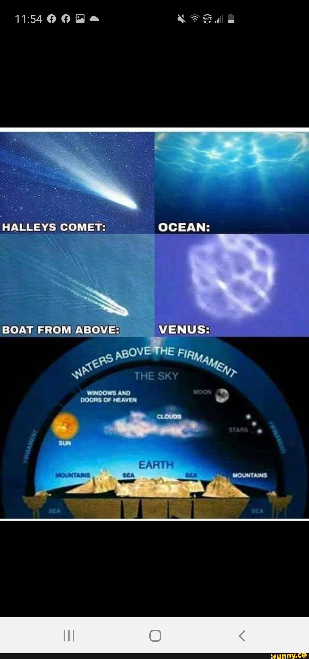 Gd HALLEYS COMET: OCEAN: BOAT FROM ABOVE: VENUS: THE WINDOWS ANO DOORS ...