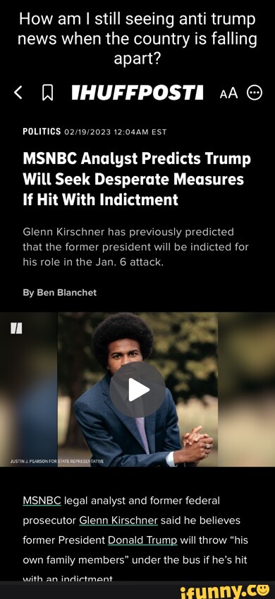 How am I still seeing anti trump news when the country is falling apart?