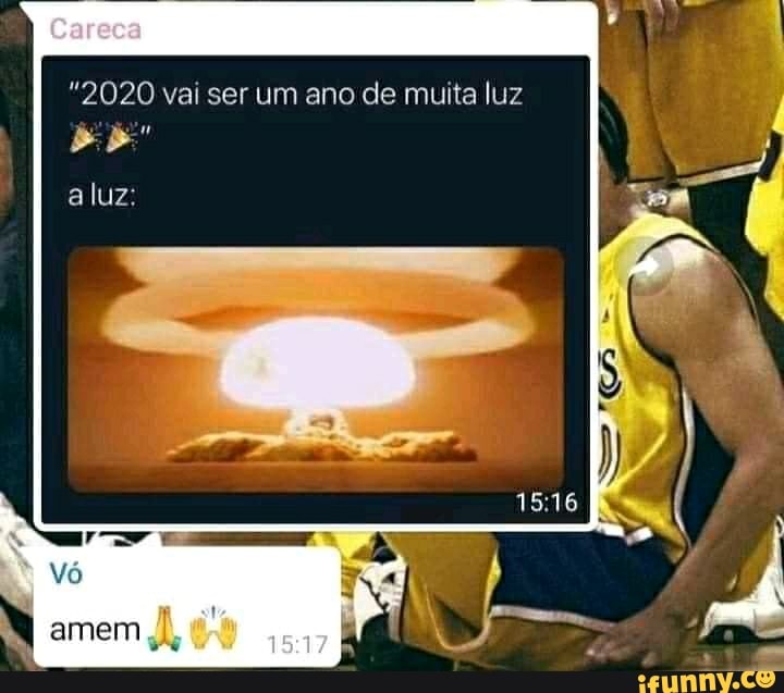 "2020 vai ser um ano de muita luz