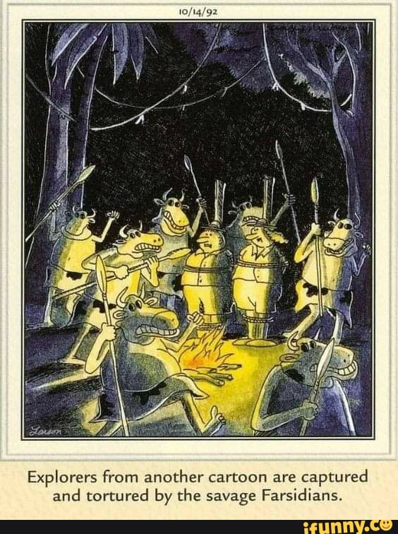 and tortured by the savage Farsidians.