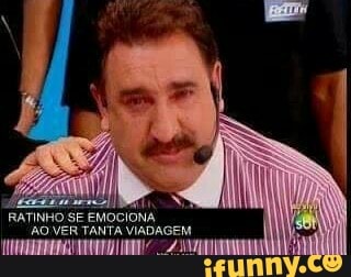 RATINHO
SE EMOCIONA
