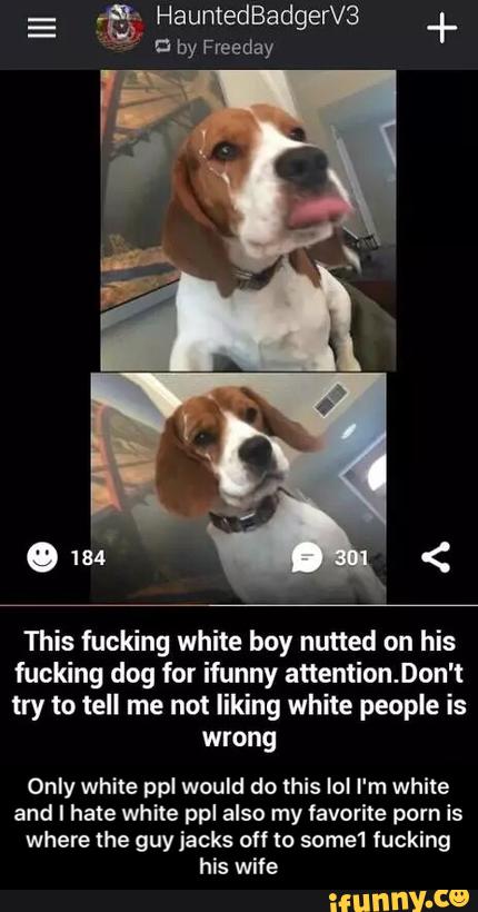 Dogs Fucking Boys Porn - HauntedBadgerVB + :: by Freeday This fucking white boy ...