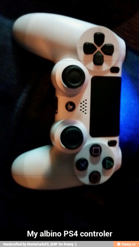My albino PS4 controler - My albino PS4 controler