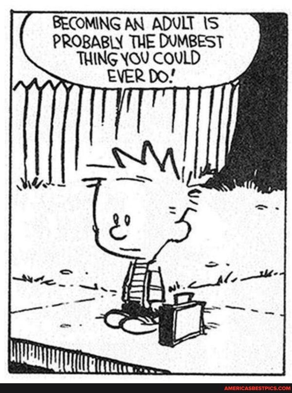 BECOMING AN ADULT (S PROBABLY THE DUMBEST THING You EVER Do COULD
EVER Do