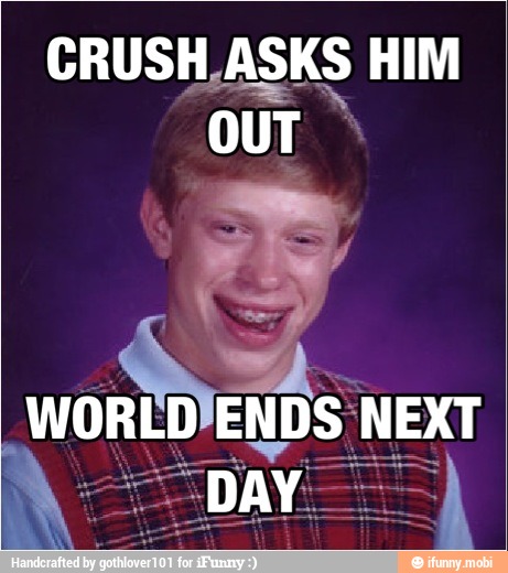 CRUSH,ASKS HIM