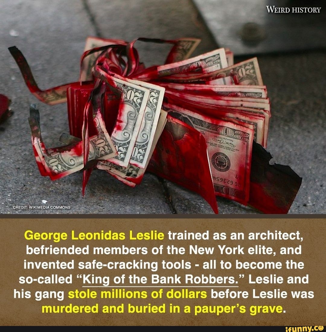 WEIRD HISTORY cage Leonidas Leslie trained as an architect, befriended members of the New