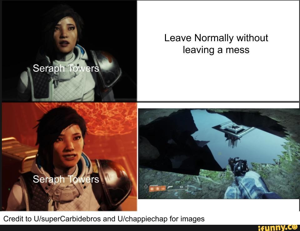 Leave Normally without leaving a mess