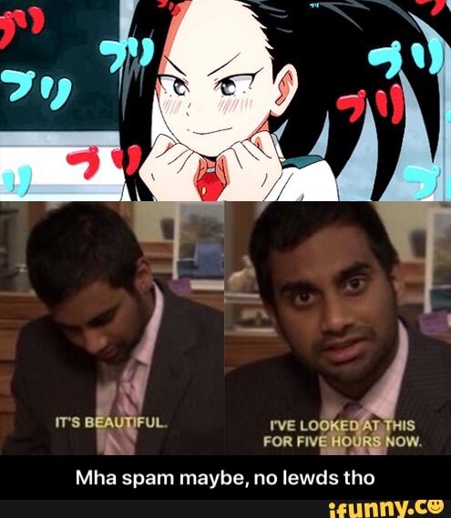 Mha spam maybe, no lewds tho - iFunny