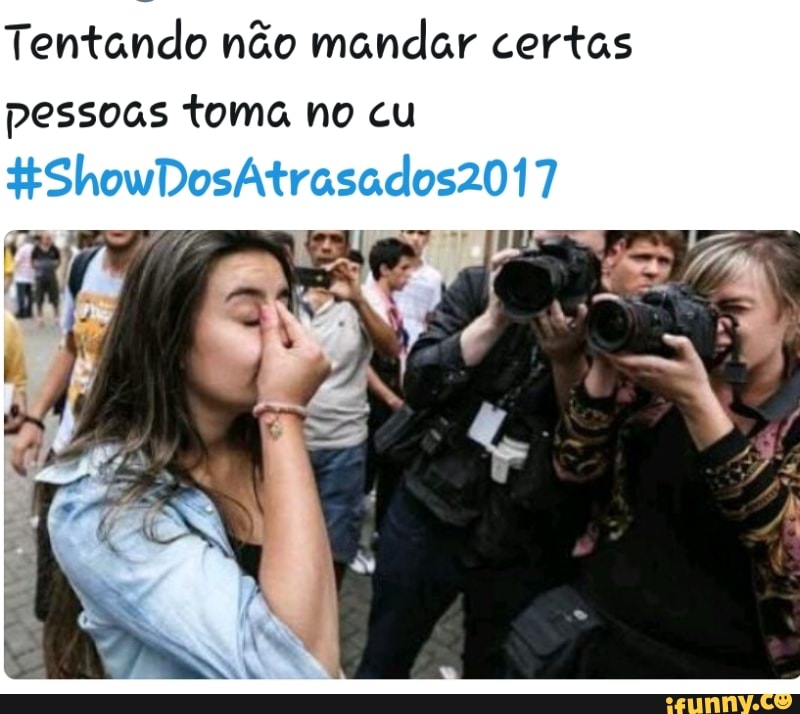 Tentando não mandar certas
pessoas toma no cu