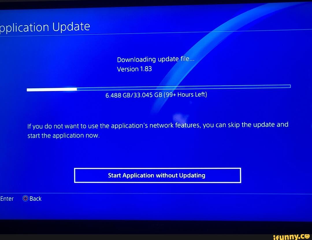 Downloading update