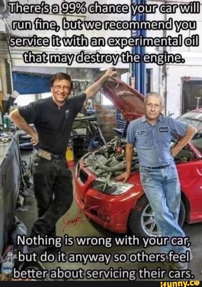 Your the engine' Nothing is wrong with your Car, but do way so others ...