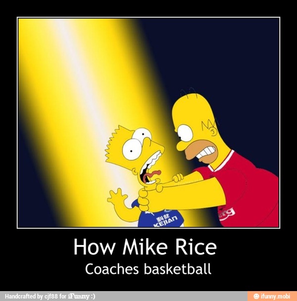 How Mike Rice
Coaches basketball - How Mike Rice
Coaches basketball