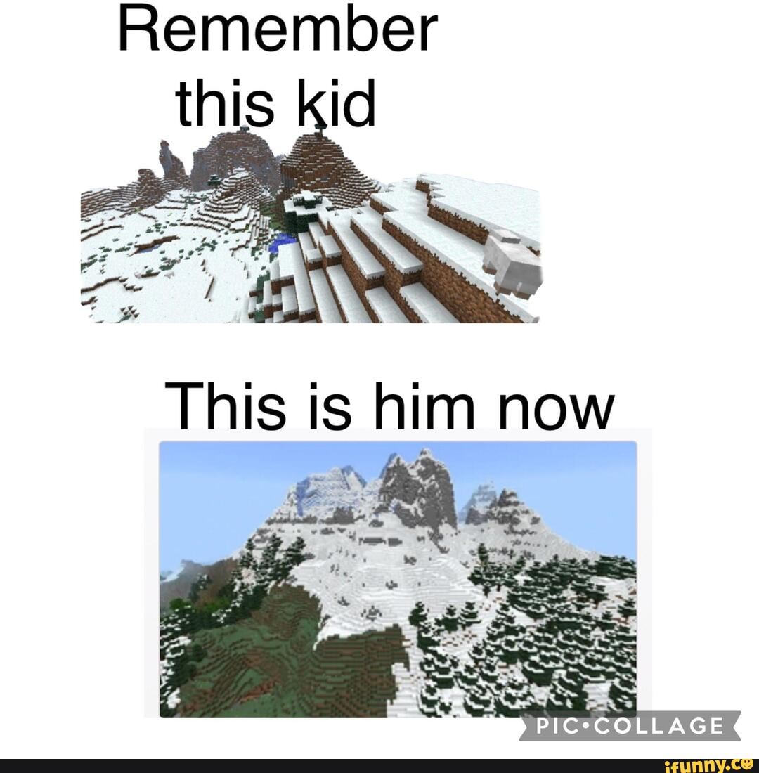 Remember this kid This is him now COLLAGE - iFunny