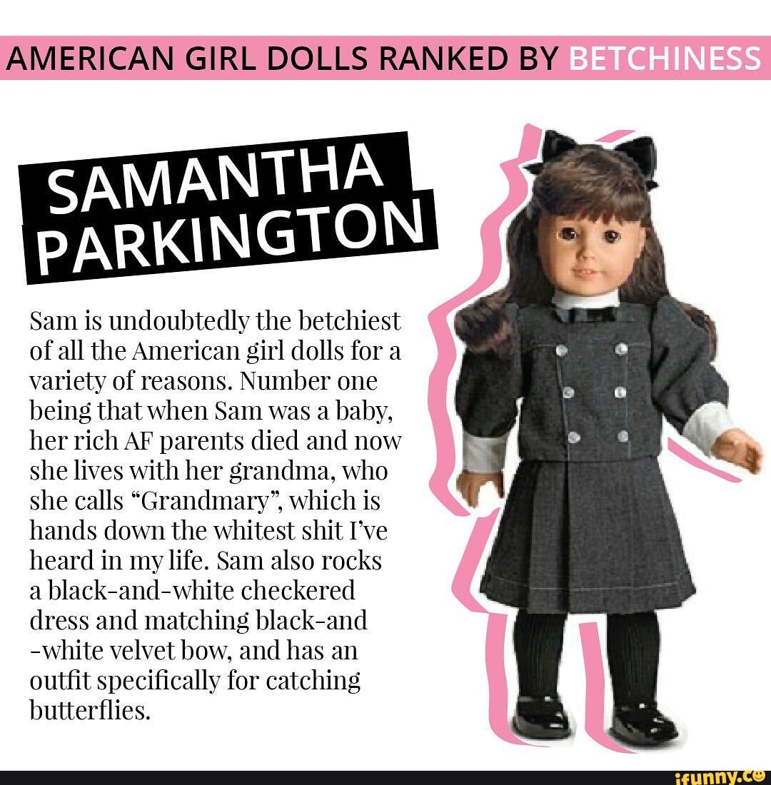 betchiest american girl dolls