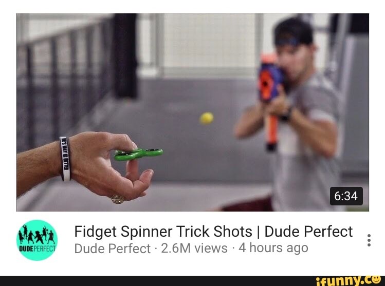 dude perfect fidget spinner