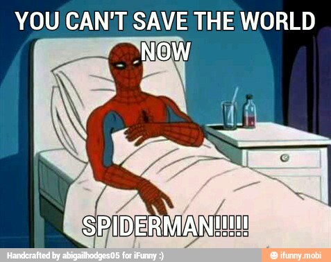 YOU CAN'T SAVE THE WORLD