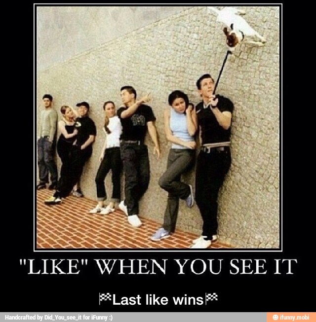 "LIKE" WHEN YOU SEE IT
Last like wins - 🏁Last like wins🏁