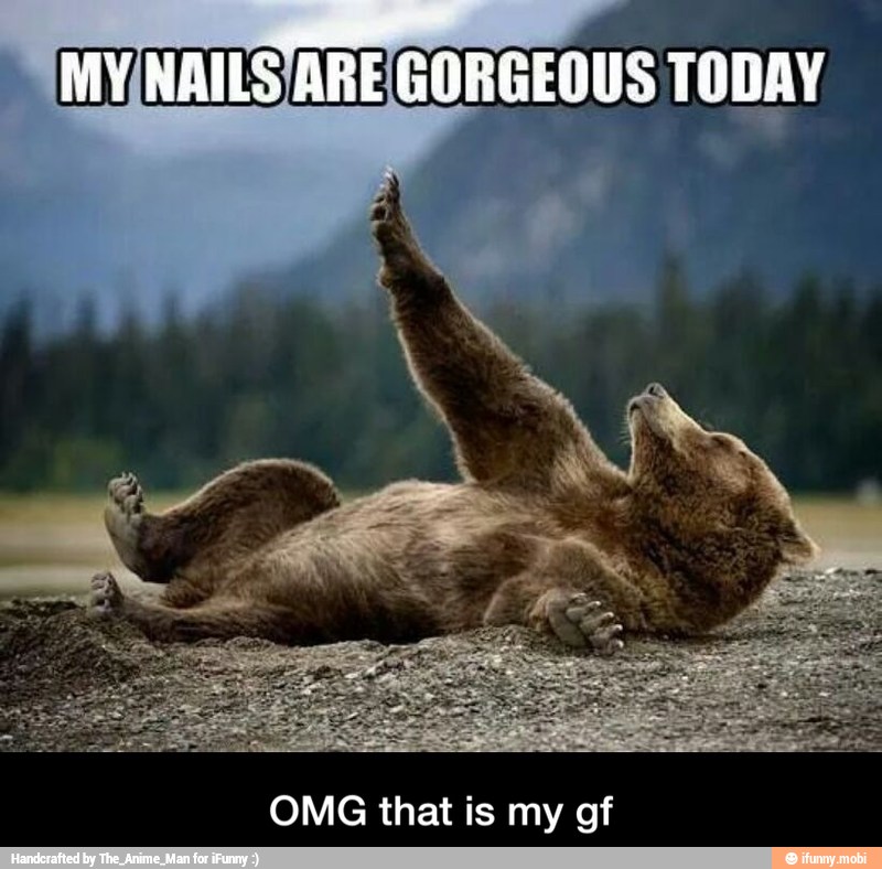 MY/NAILS/ARE GORGEOUS TODAY
OMG that is my gf - OMG that is my gf