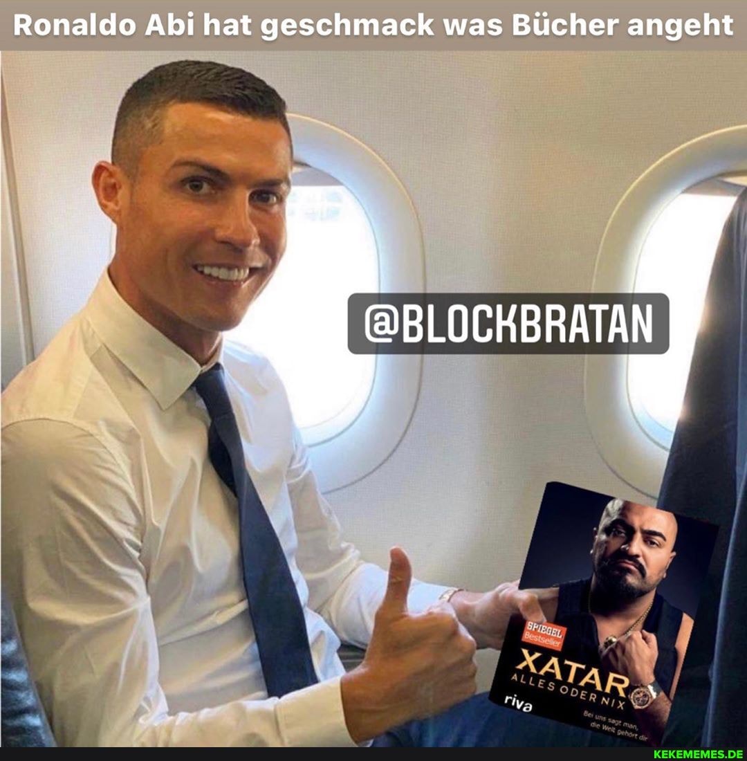 Ronalde Abi hat geschmack was Bücher angeht
@BLICH